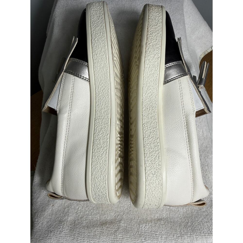 GEOX Italian Patent Women's D Leelu' C Slip-On Tasseled Loafer Sneakers US 7 - Picture 3 of 8